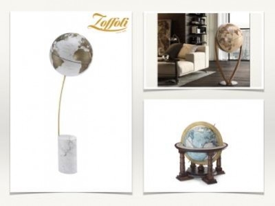 Mappamondi d'arredo per coniugare tradizione e design